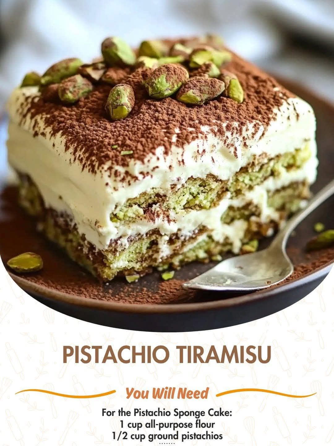 Stachio Tiramisu Recipe – Cooking Recipes