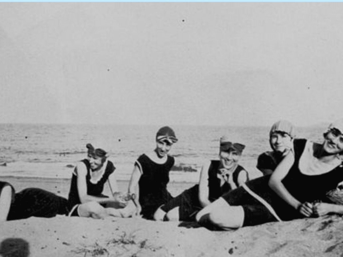HT14. At first glance, it looks like a harmless photo of a woman on the beach – but look closer and you’ll see the hidden detail