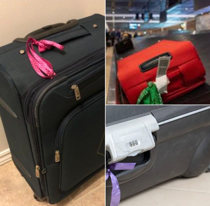 HT15. Baggage handler reveals why you should never tie a ribbon on your luggage