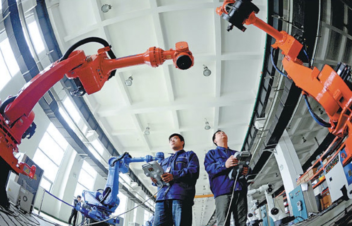 HT13. The world is upside down! China begins to create robots for… See more