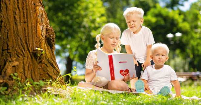 HT15. Albino baby mocked for white hair is happy and healthy years later