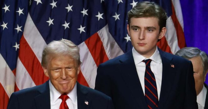 SB.. Barron Trump opens up on relationship with his father