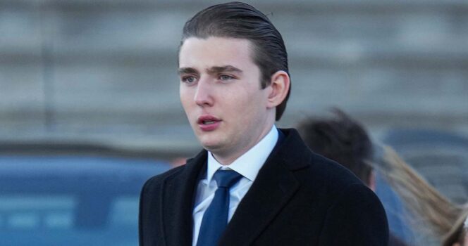 SB.. Woman branded “future Mrs Barron Trump speaks out