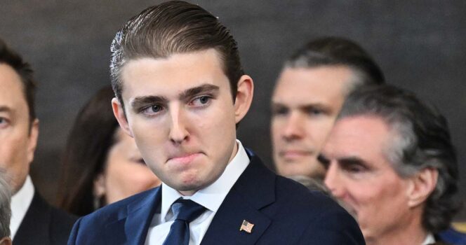 SB.. New Photos Of Barron Trump Turn Heads After People Spot Small Detail