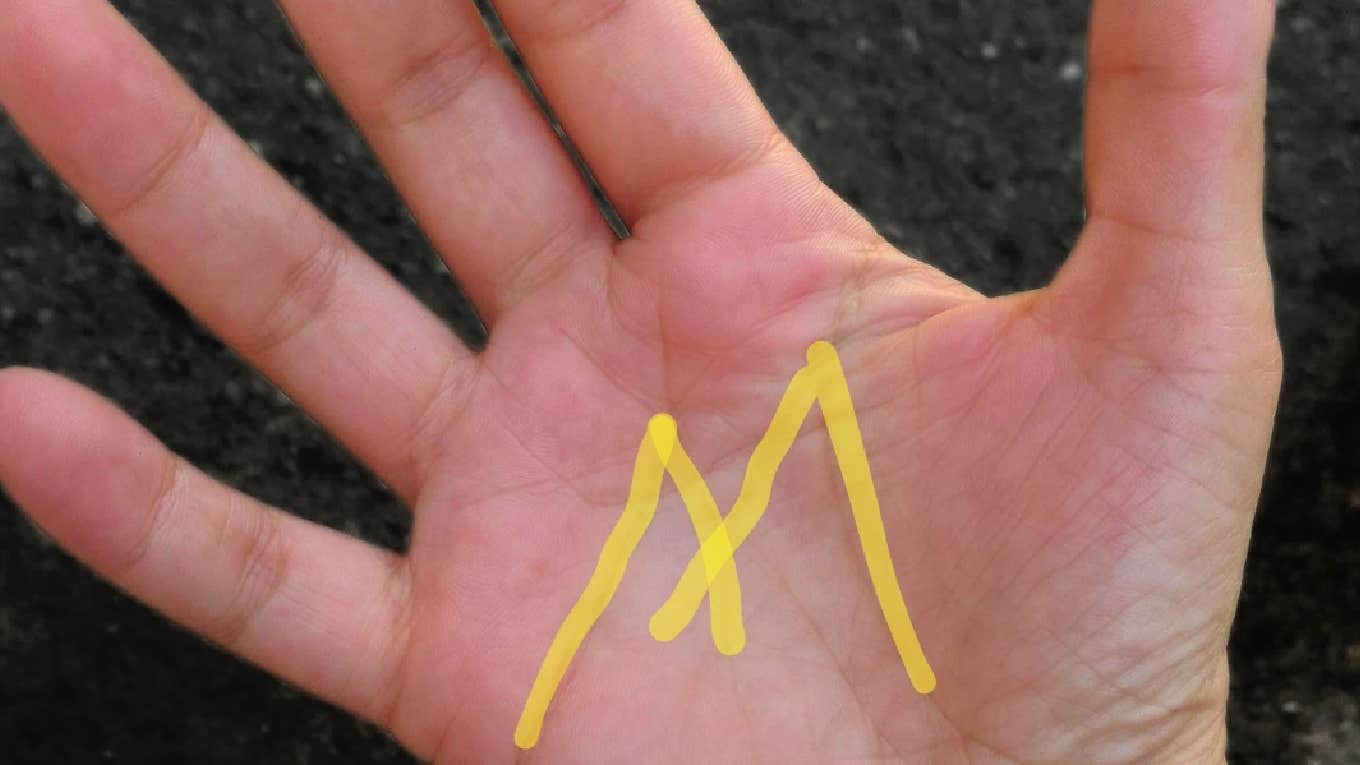 HT16. Why some people have an ‘M’ on their palm
