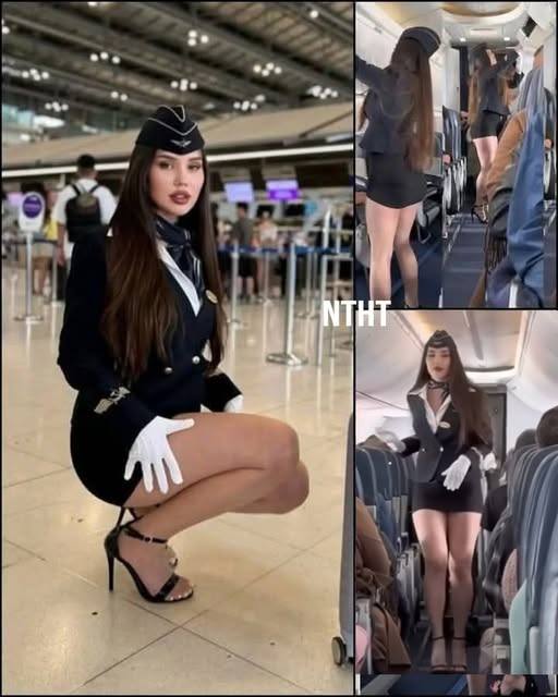 HT7. INCREDIBLE what happened on this airline: Flight attendant unleashes the…