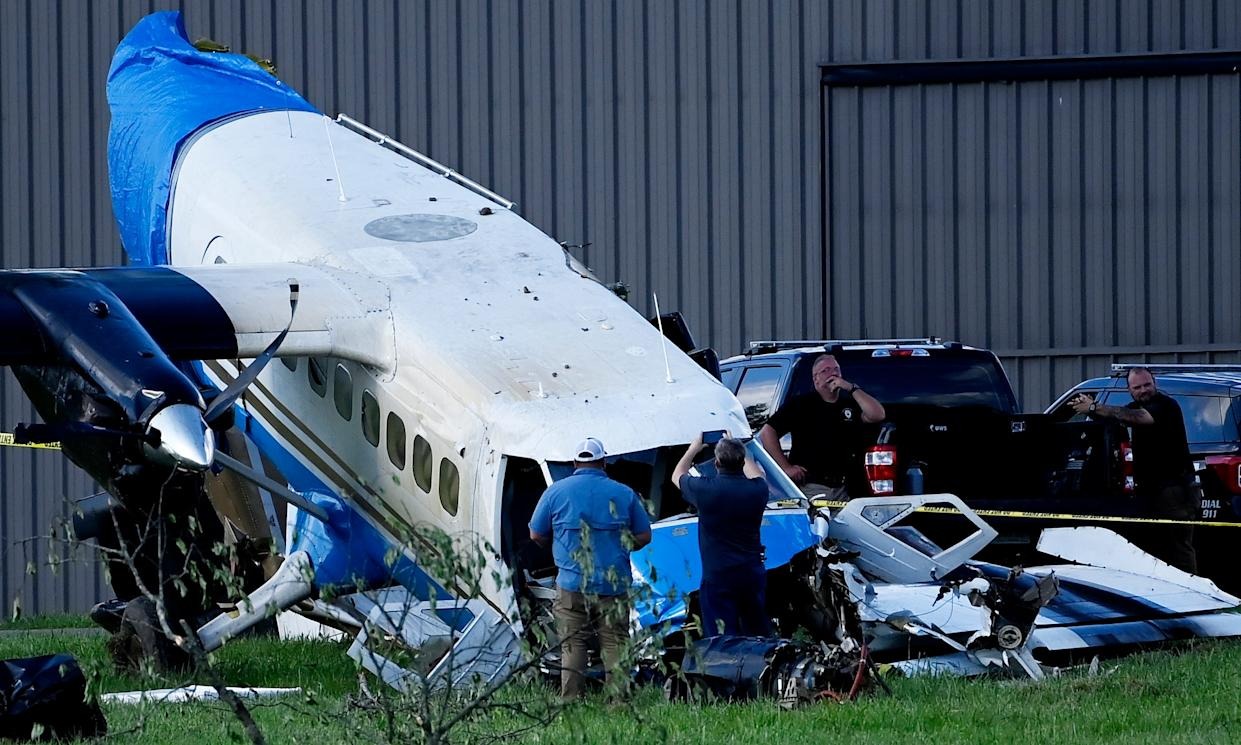 HT10. Authorities Respond to Plane Crash in Tullahoma, Tennessee