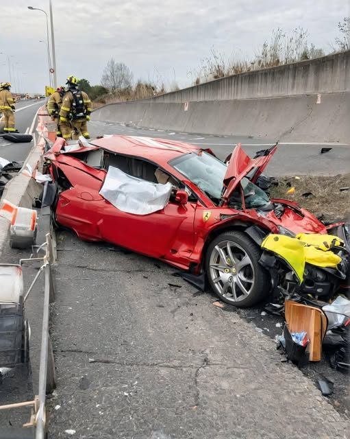 HT16. TRAGIC END Beloved superstar has d**d this morning in a tragic car accld3nt