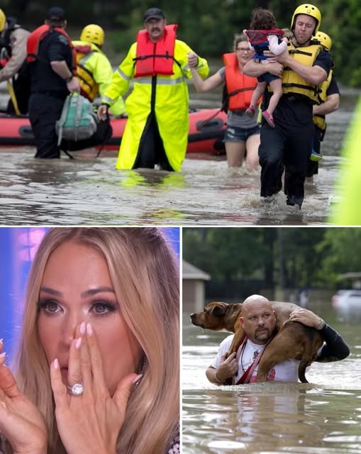 HT15. Carrie Underwood’s Voice Breaks Hearts After Texas Flood Tragedy