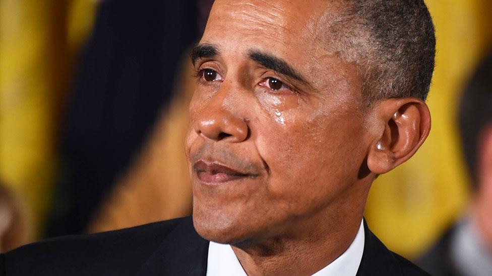HT15. Seven Times Barack Obama Cried During His Emotional Eight Years in Office