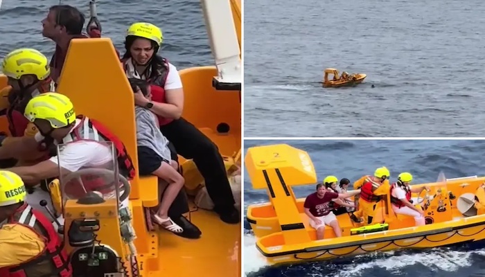 HT16. Father Rescues Daughter Who Fell Overboard on Disney Cruise Ship Near Florida
