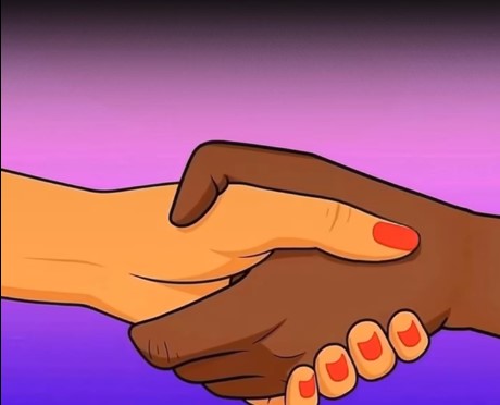 HT16. When a man scratches the palm of a woman’s hand, be careful…