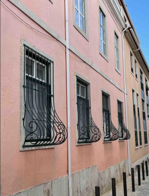 HT6. If you see window grills with a curve at the bottom here’s what it mean
