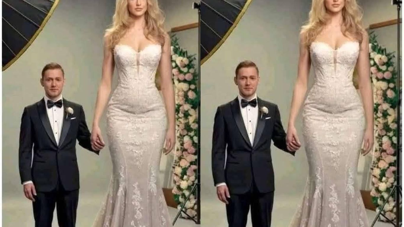 HT14. He married a woman who was 6 feet tall and the next day she knew him… See more