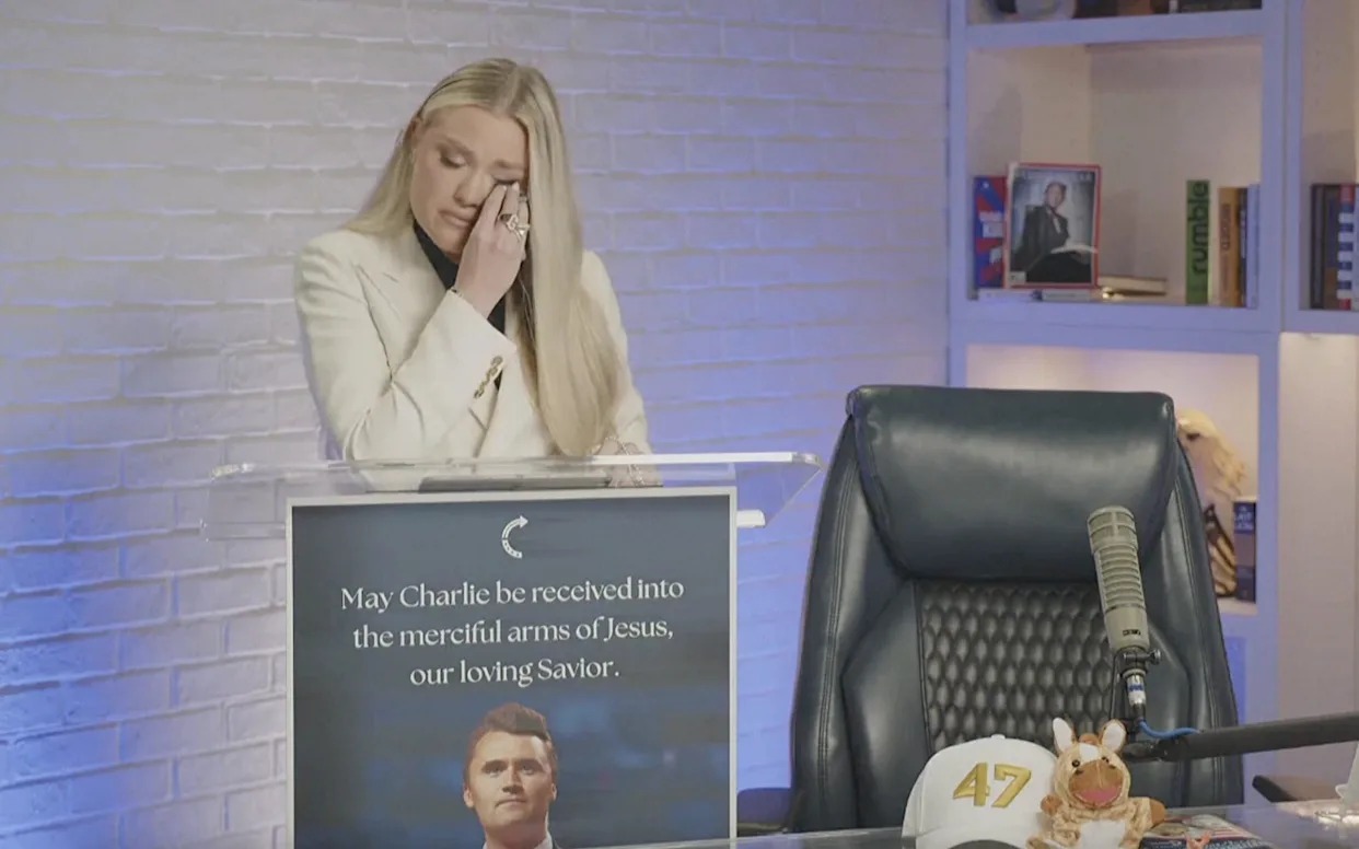 HT1. Charlie Kirk’s devastated wife Erika breaks silence with emotional first statement