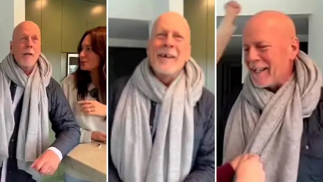 HT14. Bruce Willis is no longer able to communicate verbally…see more