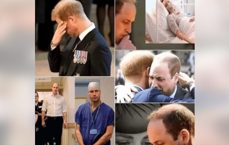 HT15. DEADLY FALL Prince Harry is devastated with grief