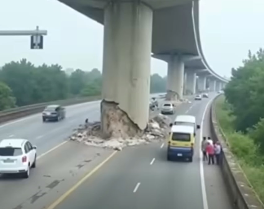 HT14. They thought it was just superficial damage… until they checked the next pillar… See more