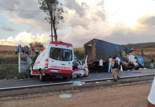 HT1. Serious collision involving truck and ambulance k!lls two people and… See more