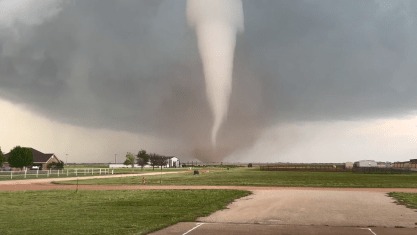 HT1. BREAKING NEWS: Incredible footage of a large tornado in…See more