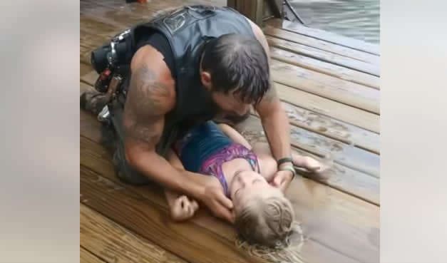 HT15. Biker Pulled My Drowning Daughter From The Lake Then Vanished Before I Could Thank Him
