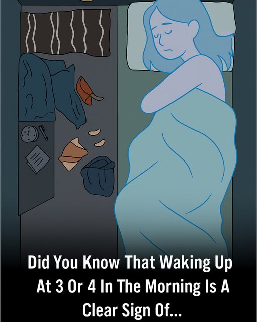 HT10. Did you know that waking up at 3 or 4 in the morning is a clear sign of…see more