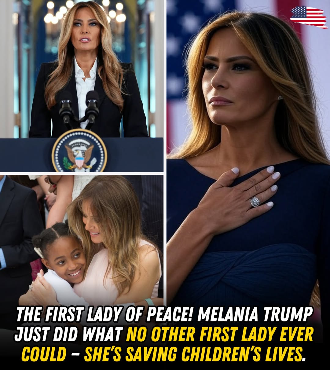 HT10. Melania Trump makes major humanitarian announcement on global stage