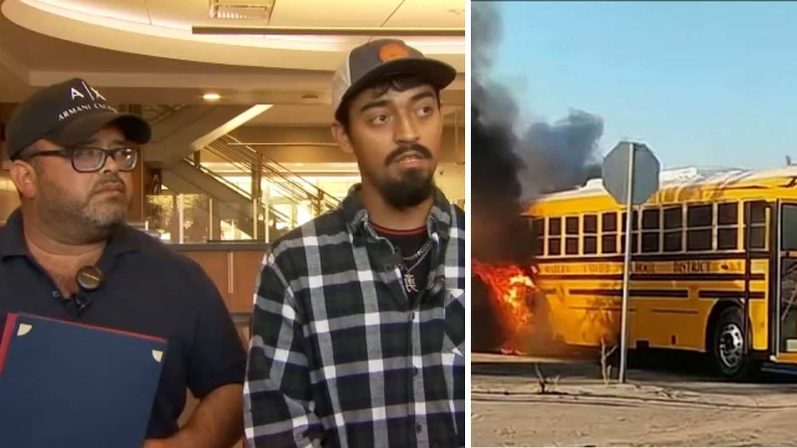 HT14. Two Good Samaritans Honored for Saving Students from Burning School Bus in California