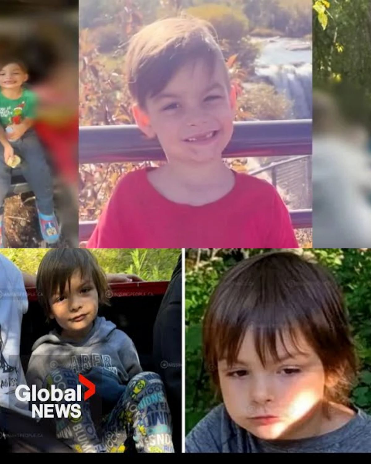 HT1. Family of missing Alberta 6-year-old Darius MacDougall revisit last place they saw him