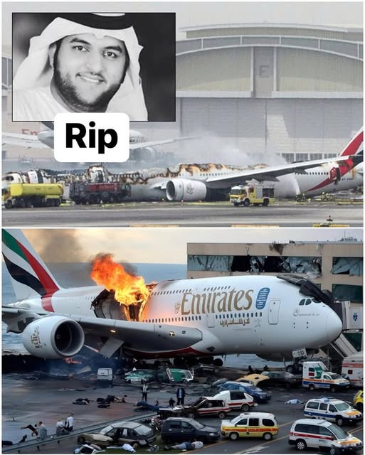 HT14. Emirates plane crash-lands with 300 aboard, 1 firefighter killed