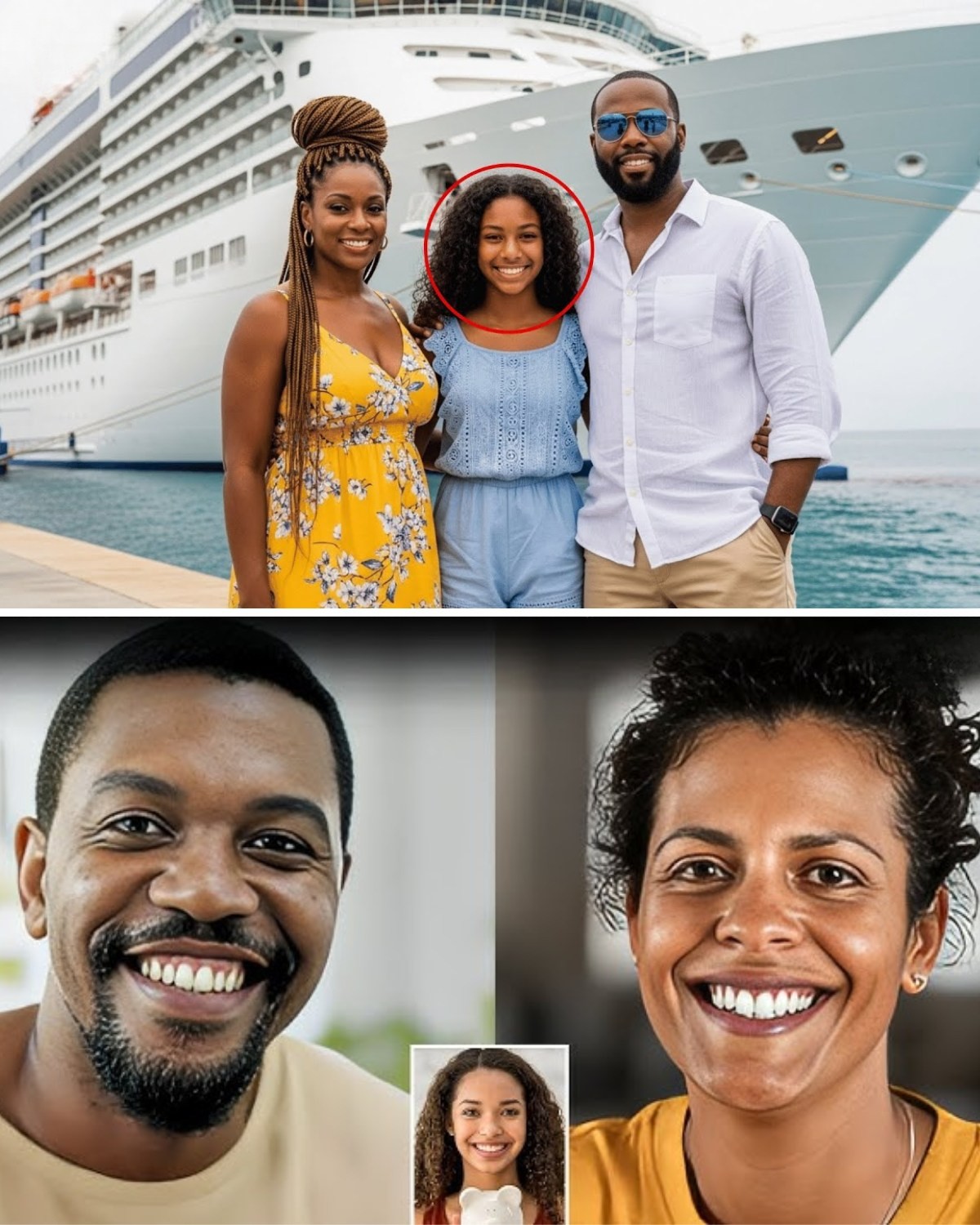 HT1. Her Daughter Was Found Dead During Carnival Cruise- 6 YRS Later, She Saw Her With Kids & Her Husband