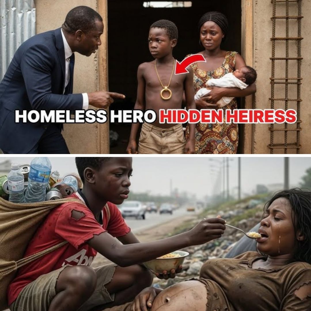 HT1. A homeless boy with nothing pulled a bleeding millionaire from wreckage, never imagining she carried both a child and a fortune