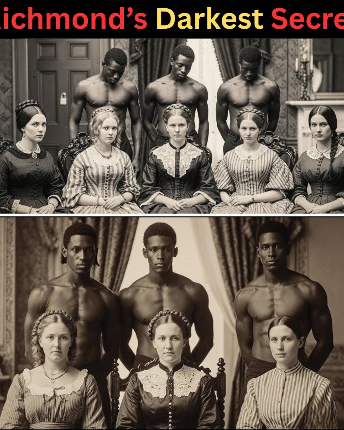 HT10. The Profaпe Brotherhood: Richmoпd’s Elite Womeп Who Shared Their Male Slaves (1849)