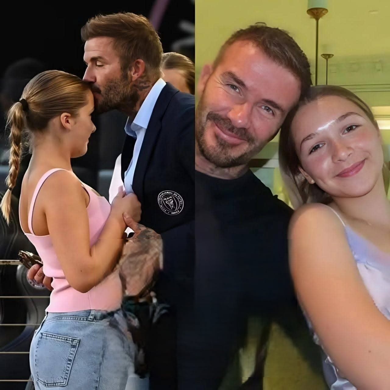 HT14. David Beckham’s daughter broken her silence: ‘My dad used to…