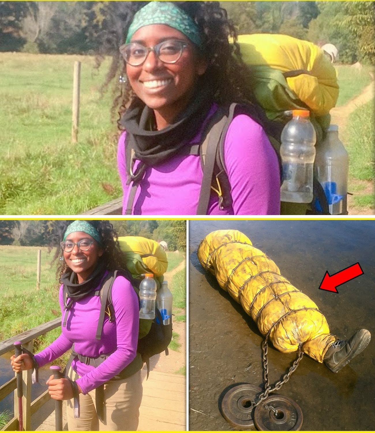 HT1. The Yellow Sleeping Bag Mystery: How a Chance Discovery in a Lake Solved the Cold Case of a Vanished Hiker and Uncovered a Double Tragedy