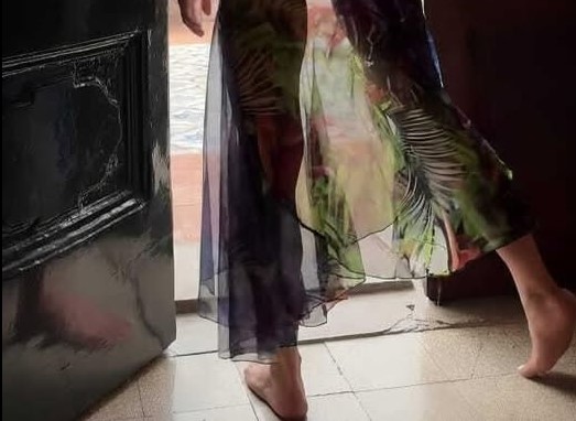 HT6. The separation between a woman’s legs means that she is…