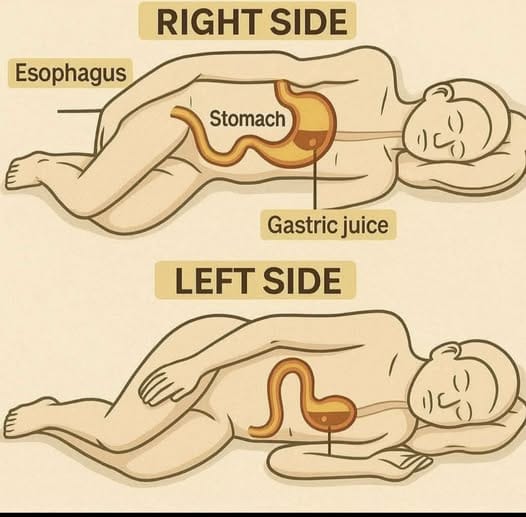 HT14. CAUTION: If you sleep on your RIGHT SIDE, you must have…