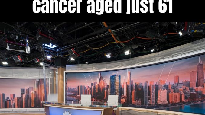 HT14. Beloved TV star dies of cancer aged just 61