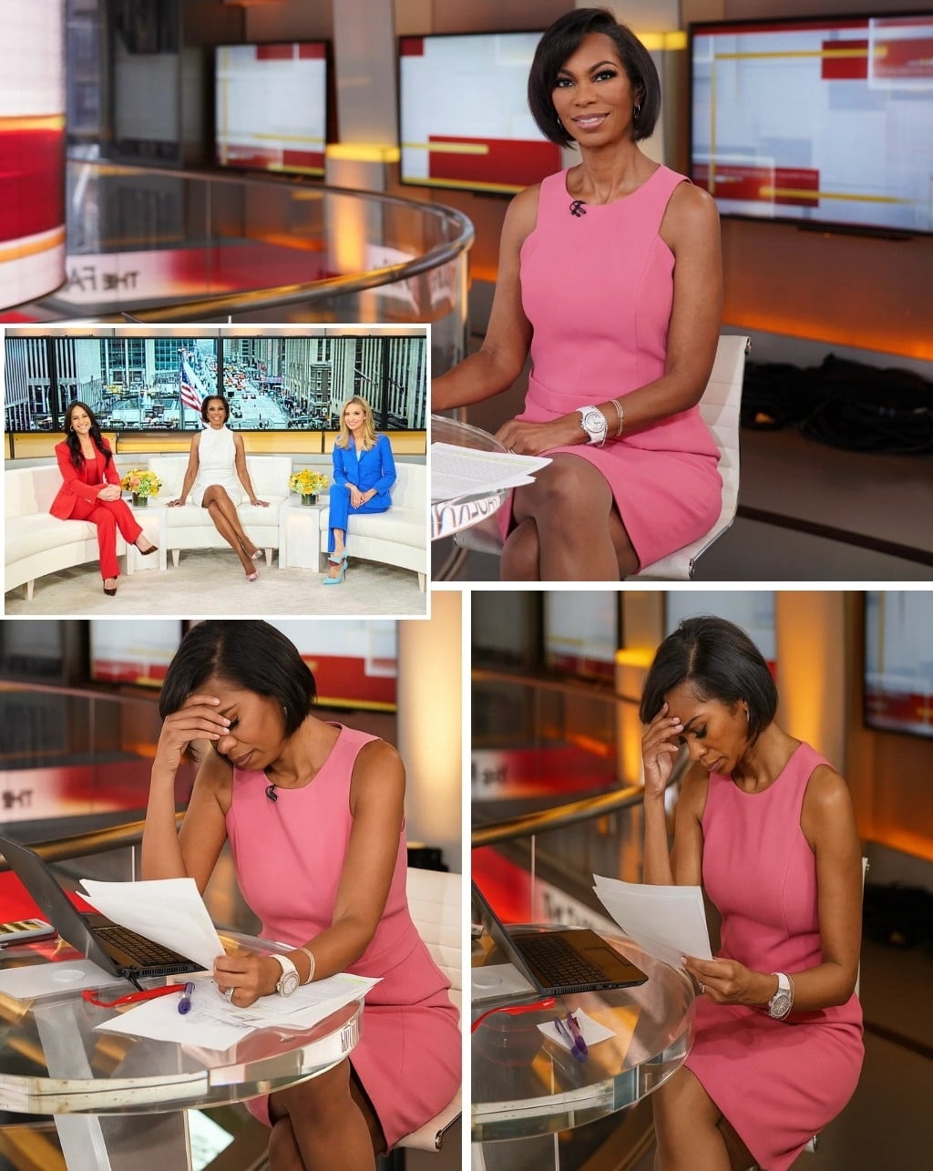 HT7. “OFF AIR NOW!” — After 17 years of never missing a beat, Harris Faulkner suddenly