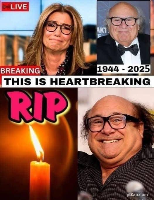 HT7. 10 minutes ago / TV icon Danny DeVito, Goodbye Danny DeVito…