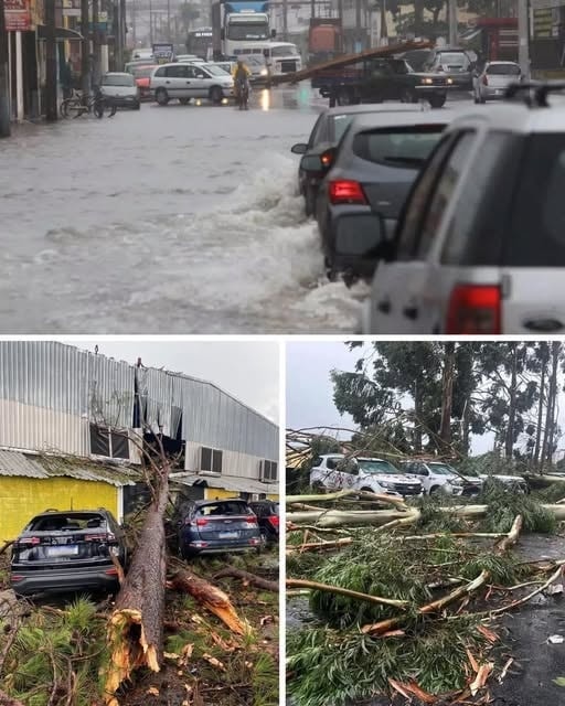 HT7. Urgent! Now a severe thunderstorm is moving to the cities of… See more