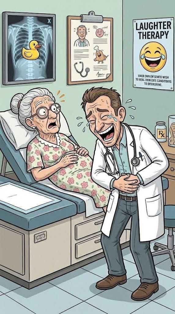 HT14. JOKE OF THE DAY: An Elderly Woman’s Uncomfortable Problem
