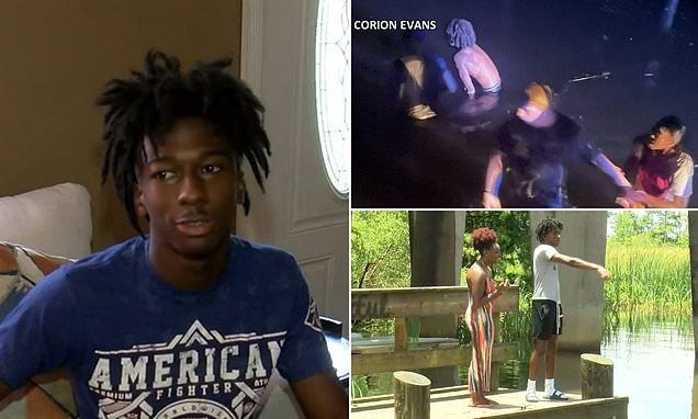 HT14. 16-Year-Old’s Brave Dive Into River Saves Three Girls and a Police Officer