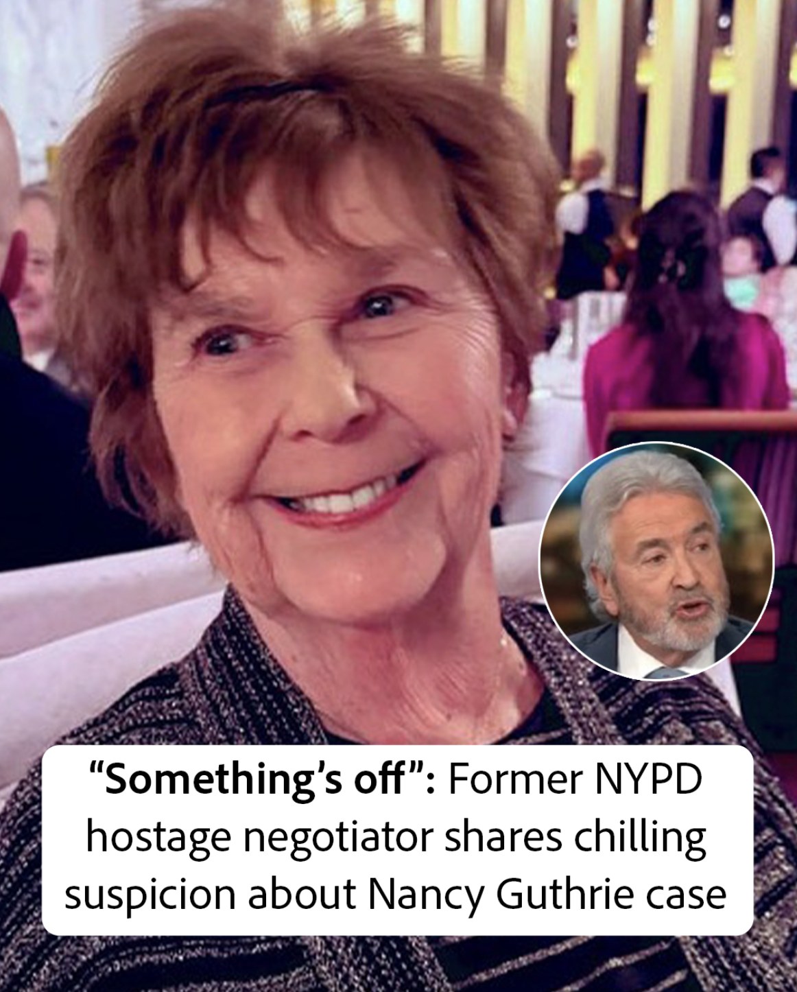 HT7. “Something’s off”: Former NYPD hostage negotiator shares chilling suspicion about Nancy Guthrie case