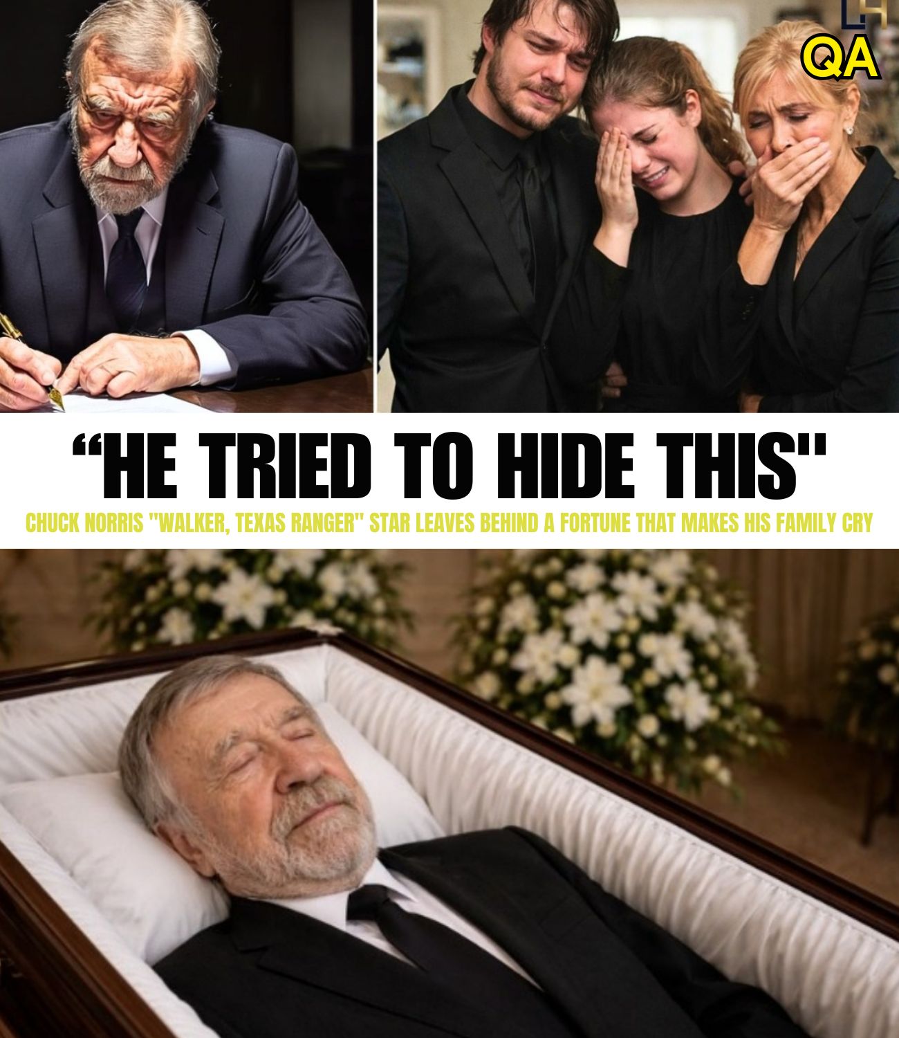 HT6. Chuck Norris “Walker, Texas Ranger” Star Leaves Behind a Fortune That Makes His Family Cry