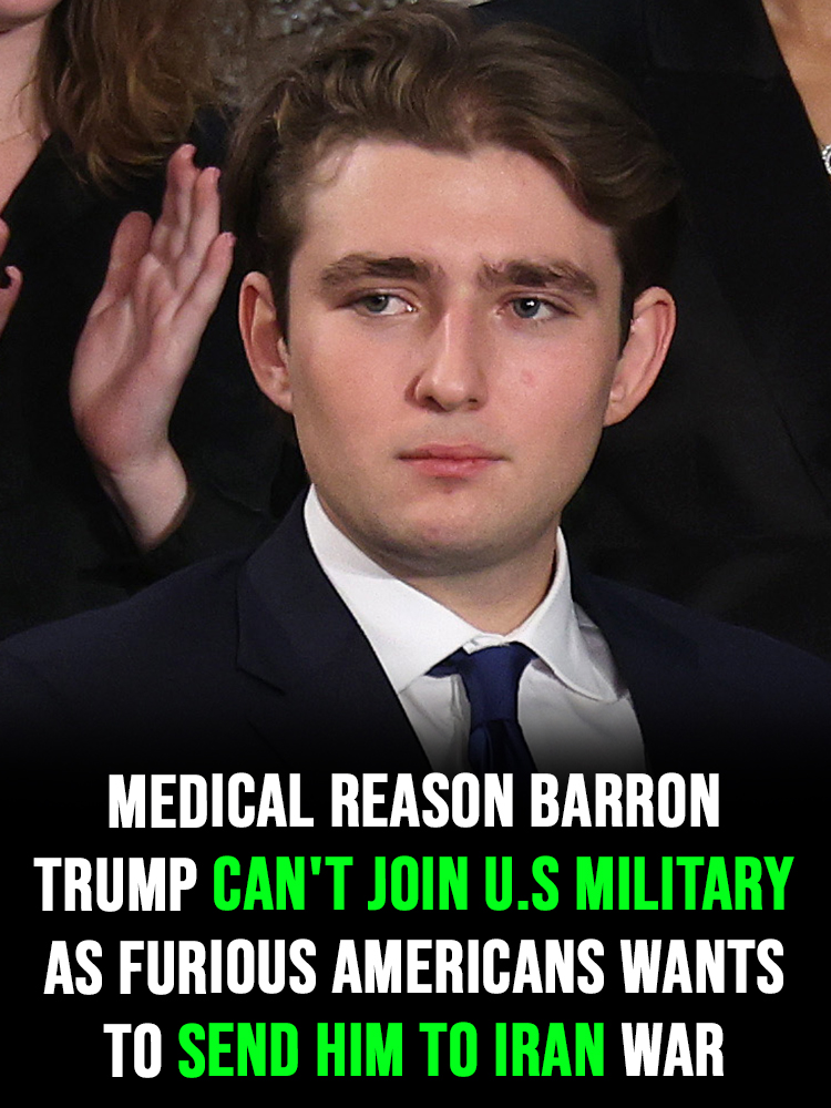 HT1. Medical reason Barron Trump can’t join US military as furious Americans wants to send him to Iran war