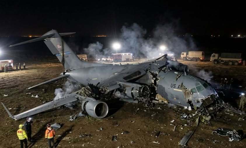 HT6. Breaking News: Six Confirmed Dead After U.S. Military Aircraft Crashes in Iraq