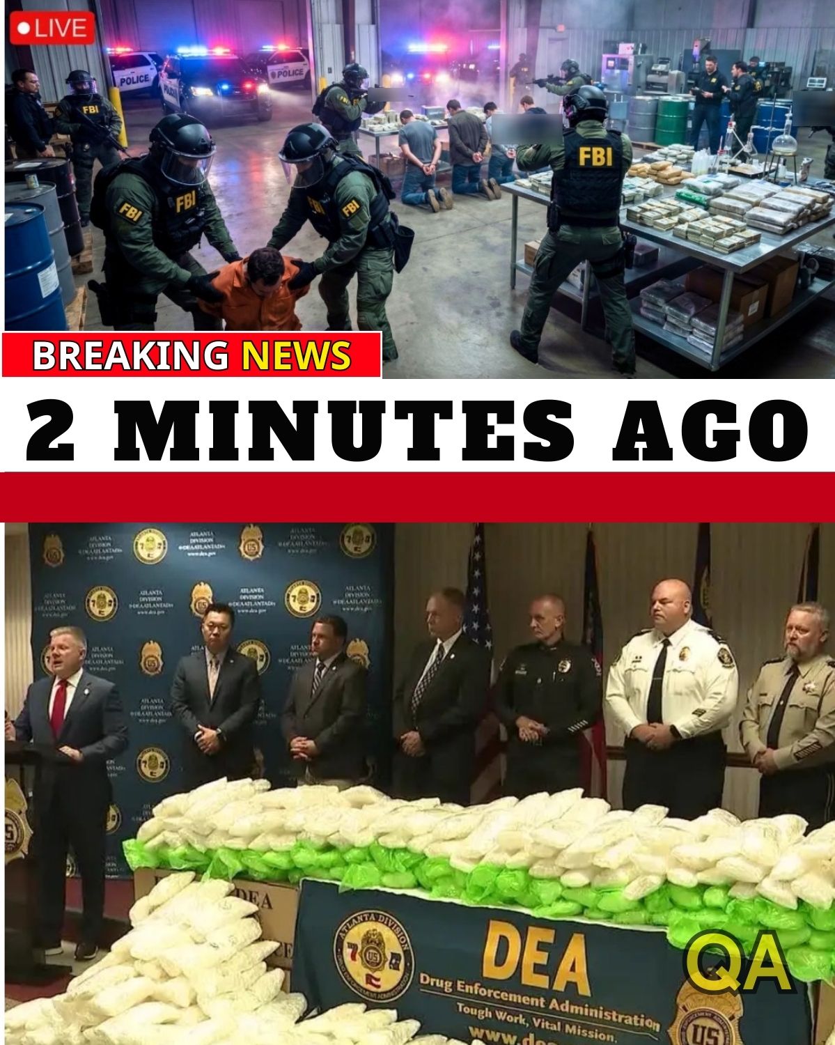 HT6. Secret Drug Factory Exposed — FBI Raid Shuts Down Huge Louisiana Narcotics Lab