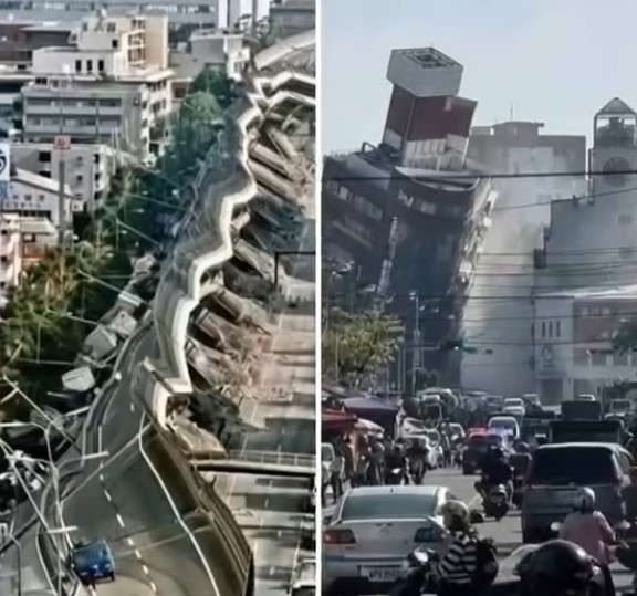 HT1. BREAKING NEWS Alert: Powerful 7.7 magnitude earthquake