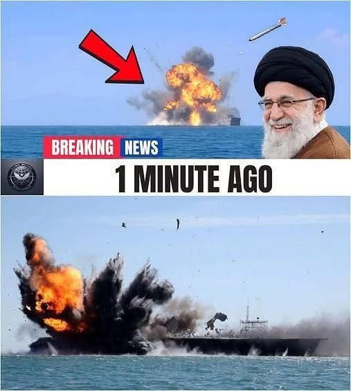 HT1. Iran Tried to Sink a U.S. Aircraft Carrier — 32 Minutes Later, Everything Was Gone